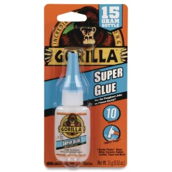 Clearance 0.53 oz. Bottle Super Glue - Dries Clear Tapes & Adhesives