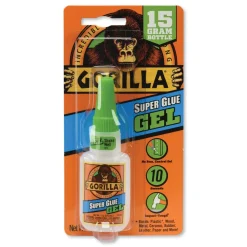 Sale 0.53 oz. Super Glue Gel - Dries Clear (4/Carton) Tapes & Adhesives