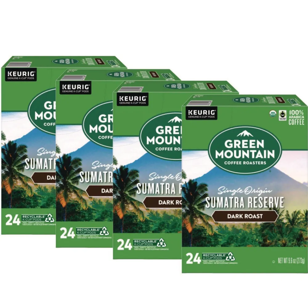 Best 5000366637 Fair Trade Coffee K-Cups - Organic Sumatran Extra Bold (96/Carton) Food And Snacks
