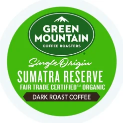 Fair Trade Coffee K-Cups - Organic Sumatran Extra Bold (24/Box) Food And Snacks
