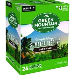 Fair Trade Coffee K-Cups - Organic Sumatran Extra Bold (24/Box) Food And Snacks