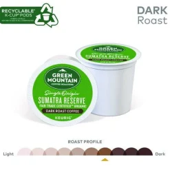 Fair Trade Coffee K-Cups - Organic Sumatran Extra Bold (24/Box) Food And Snacks