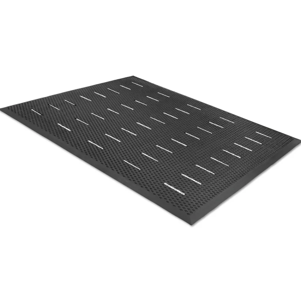 Outlet 36 x 48 Free Flow Comfort Utility Floor Mat - Black Office Furniture & Lighting