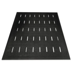 Outlet 36 x 48 Free Flow Comfort Utility Floor Mat - Black Office Furniture & Lighting