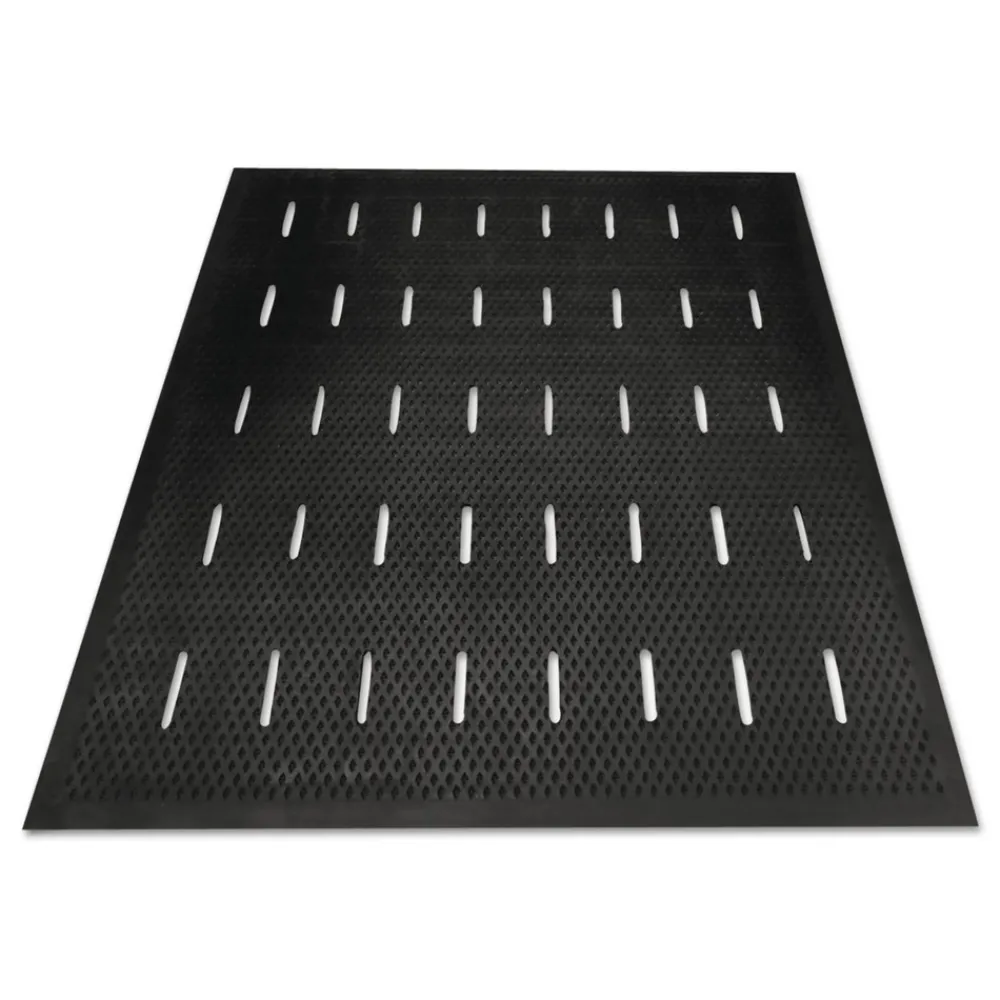 Outlet 36 x 48 Free Flow Comfort Utility Floor Mat - Black Office Furniture & Lighting