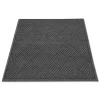 Hot EcoGuard 36 in. x 48 in. Diamond Floor Mat - Rectangular Charcoal Office Furniture & Lighting