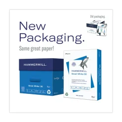 92 Bright 20 lbs. Bond Weight 8.5 in. x 11 in. Great White 30 Recycled Print Paper - White (5 Reams/Carton) Paper & Printables