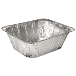 Clearance 2014-50-100 10.31 in. x 12.69 in. x 4.19 in. Aluminum Steam Table Pans (100/Carton) Tabletop And Serveware