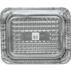 Clearance 10.38 x 12.75 Half-Size Deep Aluminum Steam Table Pans (100/Carton) Tabletop And Serveware