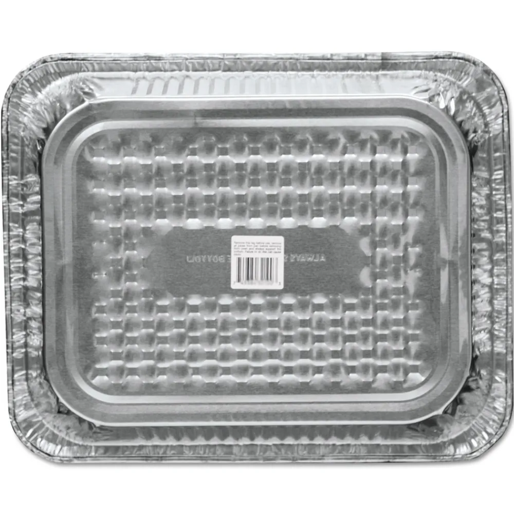 Clearance 10.38 x 12.75 Half-Size Deep Aluminum Steam Table Pans (100/Carton) Tabletop And Serveware