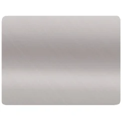 Best HFA 4045L 6.25 in. x 8.37 in. Foil Laminated Board Lid for Take Out Containers - White/Silver (500/Carton) Tabletop And Serveware