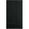Online 15 x 17 2-Ply Dinner Napkins - Black (1000/Carton) Paper & Dispensers