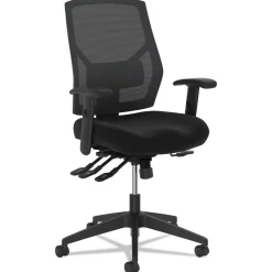 Online 19 in. to 22 in. Seat Height 250 lbs. Capacity High-Back Task Chair - Black Office Furniture & Lighting