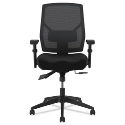 Online 19 in. to 22 in. Seat Height 250 lbs. Capacity High-Back Task Chair - Black Office Furniture & Lighting