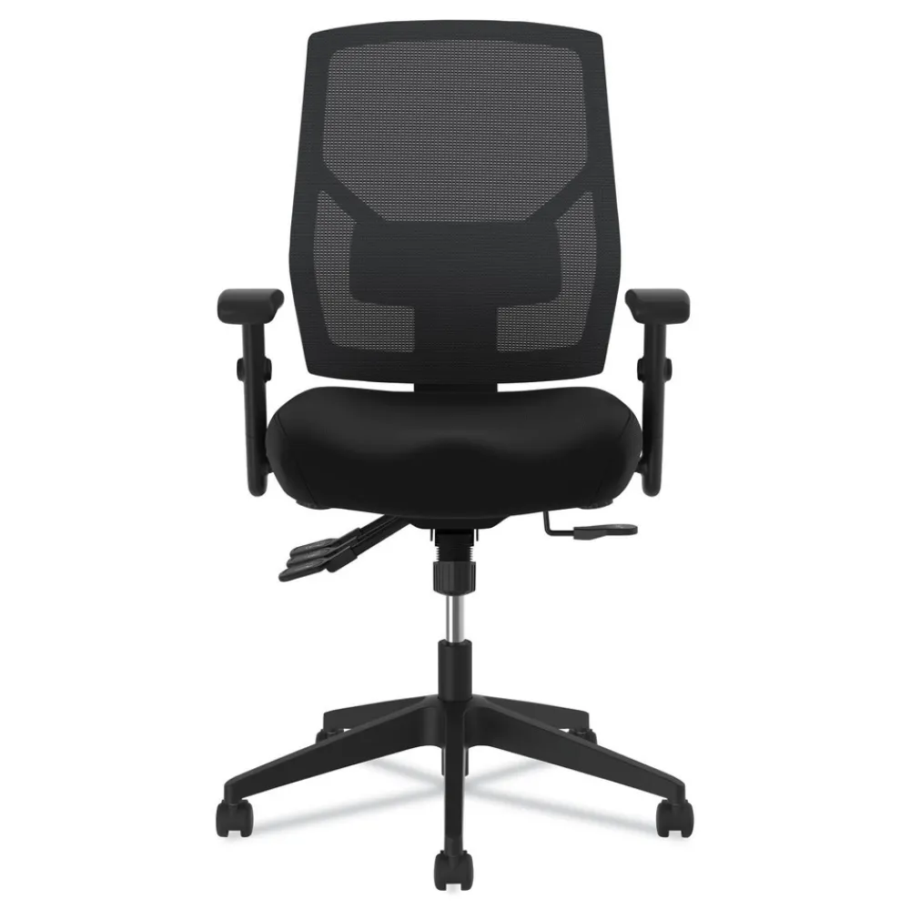 Online 19 in. to 22 in. Seat Height 250 lbs. Capacity High-Back Task Chair - Black Office Furniture & Lighting