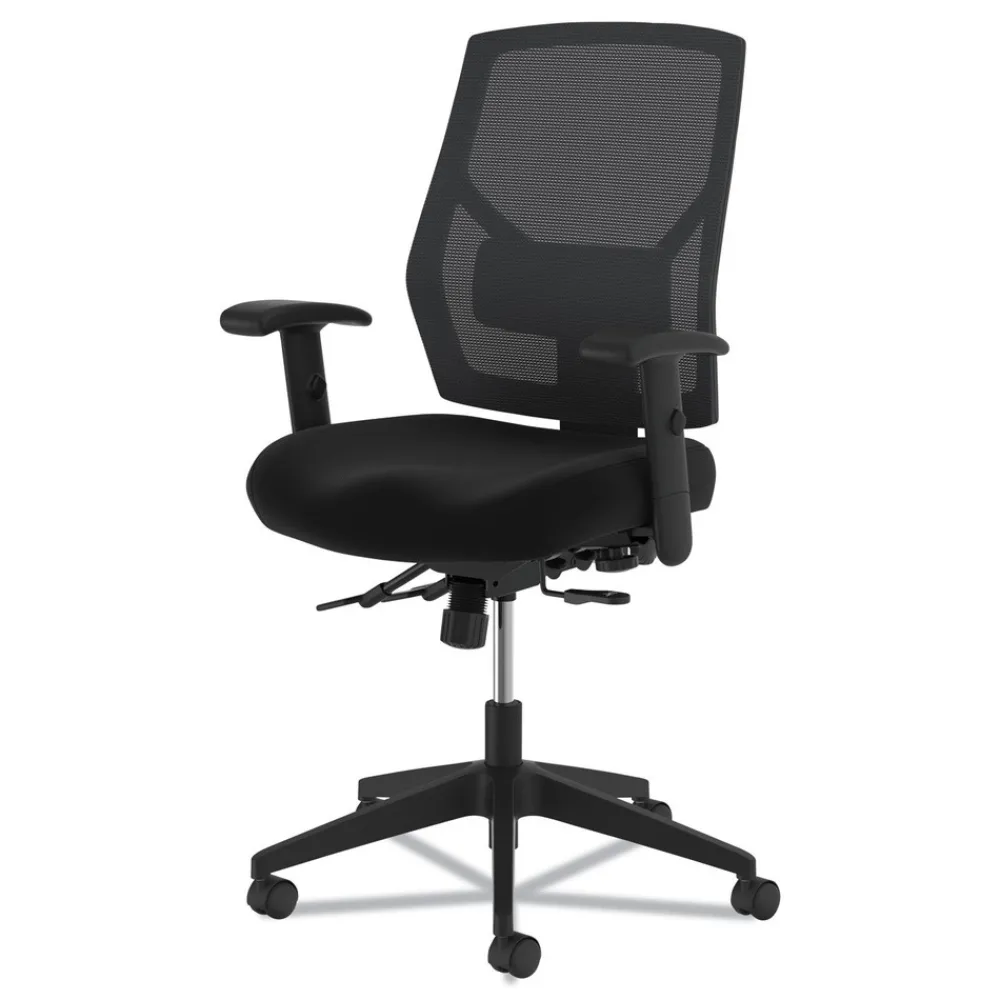 Online 19 in. to 22 in. Seat Height 250 lbs. Capacity High-Back Task Chair - Black Office Furniture & Lighting