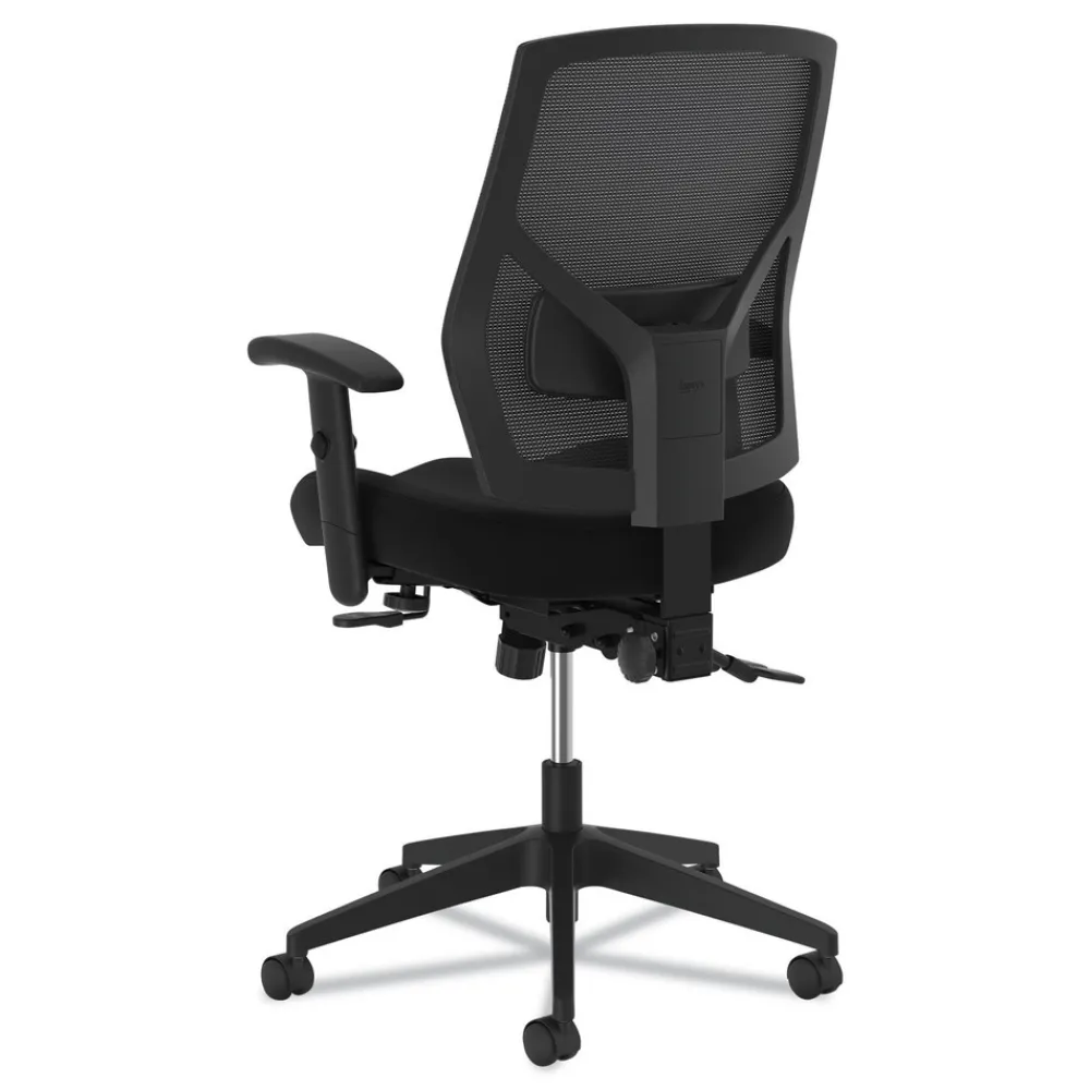 Online 19 in. to 22 in. Seat Height 250 lbs. Capacity High-Back Task Chair - Black Office Furniture & Lighting