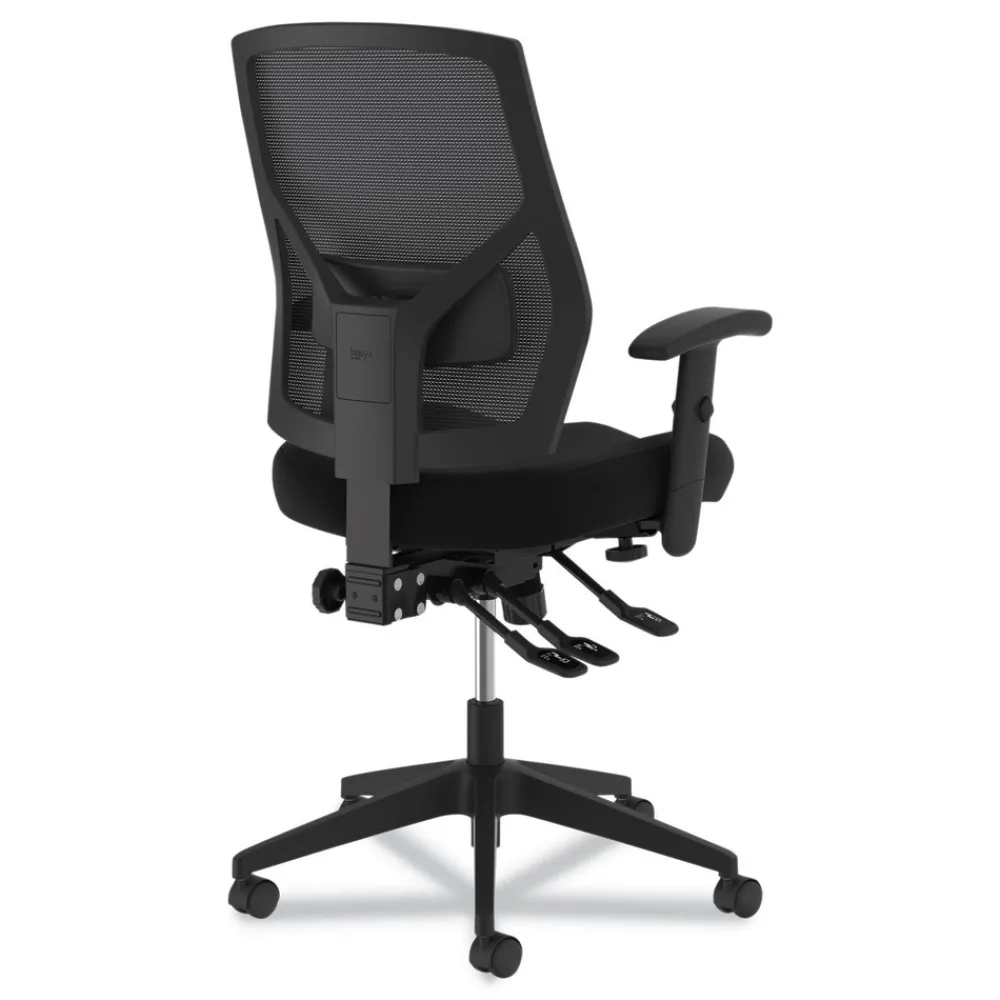 Online 19 in. to 22 in. Seat Height 250 lbs. Capacity High-Back Task Chair - Black Office Furniture & Lighting