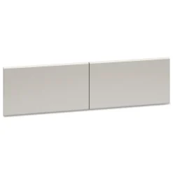 Outlet 30 in. x 15 in. 38000 Series Hutch Flipper Doors for 60 in. Open Shelf - Light Gray (2/Carton) Office Furniture & Lighting