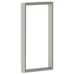 Online 14.25 in. x 20.5 in. Voi O-Leg Supports for Overhead Cabinet - Metallic Platinum Gray (2/Pack) Office Furniture & Lighting