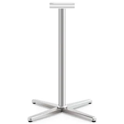 Best 32 in. x 32 in. x 40 in. Arrange X-Leg Base for 42 in. to 48 in. Tops - Silver Office Furniture & Lighting