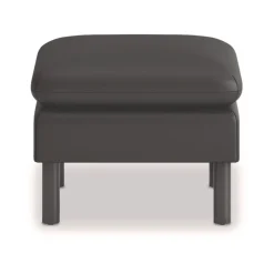 Clearance 23 in. x 23 in. x 17.5 in. Parkwyn Series Ottoman - Black Office Furniture & Lighting