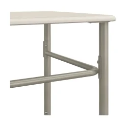 New 20 in. x 26 in. x 23 in. to 33 in. Rectangle SmartLink Student Desk - White (2/Carton) Office Furniture & Lighting