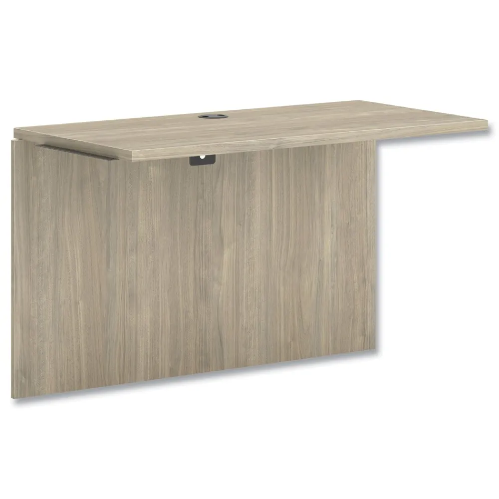 New 10500 Series 47 in. x 24 in. x 29.5 in. Bridge - Kingswood Walnut Office Furniture & Lighting