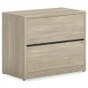 Discount 10500 Series 36 in. x 20 in. x 29.5 in. Legal/Letter-Size 2-Drawer Lateral File - Kingswood Walnut Office Furniture & Lighting