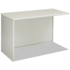 Hot 38000 Series 31.75 in. x 53.19 in. x 3.75 in. Left Return Shell - Silver Mesh/Light Gray Office Furniture & Lighting