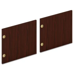 Best 17.87 x 14.83 Pair of Mod Laminate Doors for 72 in. W Mod Desk Hutch - Traditional Mahogany (2/Carton) Office Electronics & Batteries