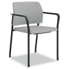 Clearance Accommodate Series 23.5 in. x 22.25 in. x 32 in. Guest Chair with Arms - Flint Seat/Back/Charblack Legs (2/Carton) Office Furniture & Lighting