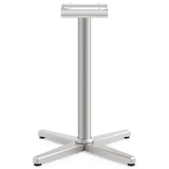 Discount Arrange 25.59 in. x 27.89 in. X-Base for 36 in. Tops - Silver Office Furniture & Lighting