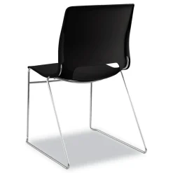 Best Between Seated-Height X-Base with 30 in. Diameter Between Round Table Top and Motivate High-Density Stacking Chair Bundle (4 Chairs/Carton) Office Furniture & Lighting