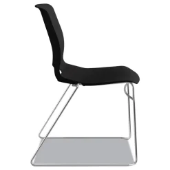 Best Between Seated-Height X-Base with 30 in. Diameter Between Round Table Top and Motivate High-Density Stacking Chair Bundle (4 Chairs/Carton) Office Furniture & Lighting