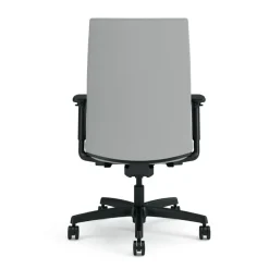Hot Ignition 2.0 17 in. to 21.5 in. Seat Height Vinyl Upholstered Mid-Back Task Chair - Flint Seat/Back/Black Base Office Furniture & Lighting