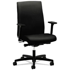 Best Ignition Series 17 in. to 22 in. Seat Height Supports Up to 300 lb Mid-Back Work Chair - Black Office Furniture & Lighting