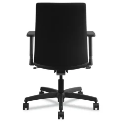 Hot Ignition Series 17 in. to 21.5 in. Seat Height Supports Up to 300 lb Fabric Low-Back Task Chair - Black Office Furniture & Lighting