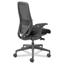 Best Nucleus Series 16.63 to 21.13 Seat Height Supports Up to 300 lb Recharge Task Chair - Black Seat/Back, Black Base Office Furniture & Lighting