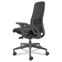 Best Nucleus Series 16.63 to 21.13 Seat Height Supports Up to 300 lb Recharge Task Chair - Black Seat/Back, Black Base Office Furniture & Lighting