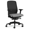 Hot Nucleus Series 16.63 to 21.13 Seat Height Recharge Task Chair - Frost Seat, Black Back, Black Base Office Furniture & Lighting