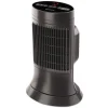 Online 750 - 1500 Watts 10 in. x 7-5/8 in. x 14 in. Digital Ceramic Mini Tower Heater - Black Heaters