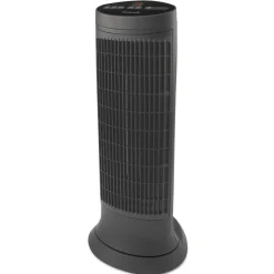 Discount 750 - 1500 Watts 10-1/8 in. x 8 in. x 23-1/4 in. Digital Tower Heater - Black Heaters