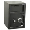 14 x 14.2 x 20 Steel Depository Safe with Combo Lock - Black Safes