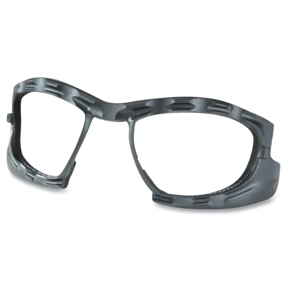 Discount Polycarbonate Seismic Sealed Eyewear - Black Frame Clear Lens Eye Protection