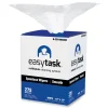 Online 10 in. x 12 in. 1-Ply Easy Task Center-Pull A100 Wiper - White Cleaning & Janitorial Supplies