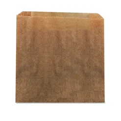 Sale 10-1/2 in. x 9.38 in. Waxed Kraft Liners - Brown (250/Carton) Tabletop And Serveware