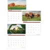 Hot 11 in. x 14 in. 12-Month (Jan-Dec 2026) 100 Percent Recycled Farm Life Wall Calendar - White/Multicolor Sheets Calendars & Planners
