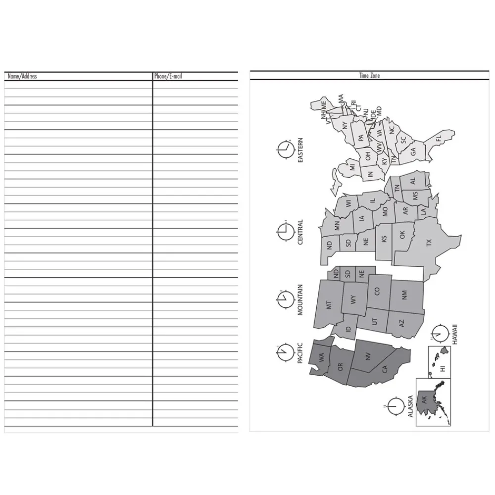 New 10 in. x 7 in. 12-Month (Jan to Dec) 2026 Seasonal Monthly Planner - Illustrated Seasons Artwork/Light Blue Cover Calendars & Planners