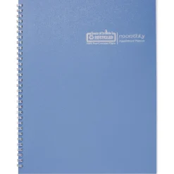 New 10 in. x 7 in. 12-Month (Jan to Dec) 2026 Seasonal Monthly Planner - Illustrated Seasons Artwork/Light Blue Cover Calendars & Planners